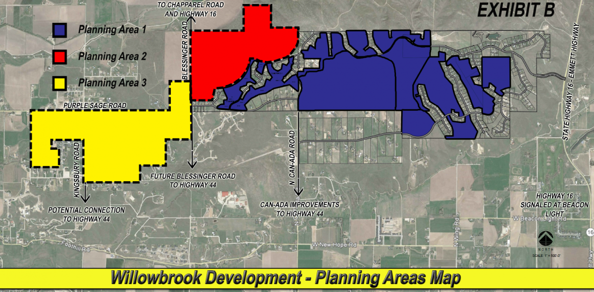 Willowbrook Development Planning Area Map